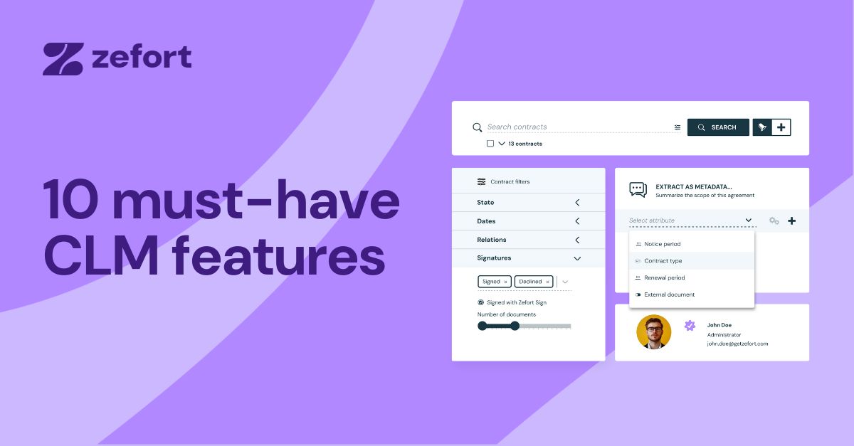 Top CLM features