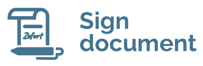 zefort - sign document