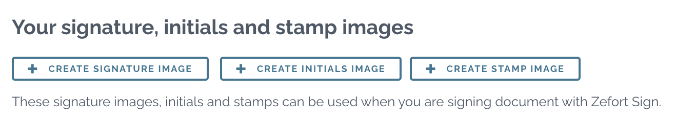 zefort sign - save signature stamps