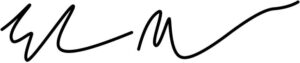 Elon Musk signature