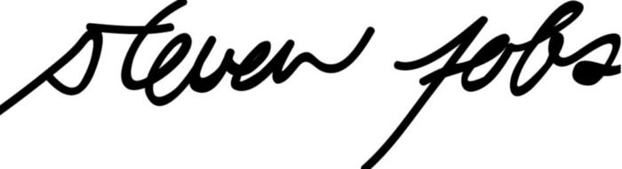 Steve Jobs signature
