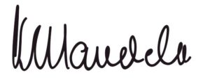 Nelson Mandela signature