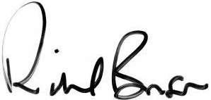 Richard Branson signature