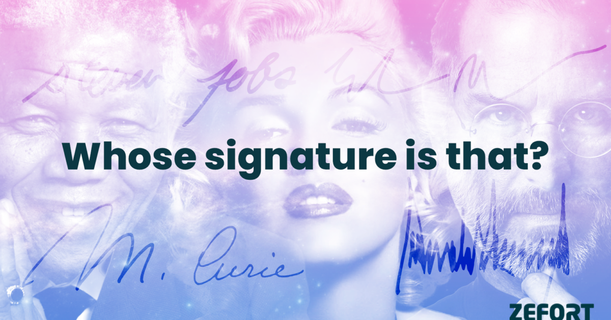 iconic signatures