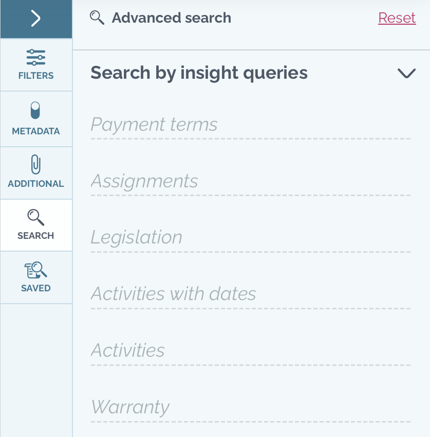 zefort search by insight queries