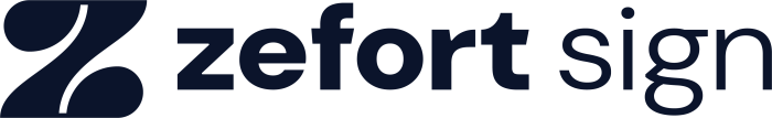 Zefort Sign logo