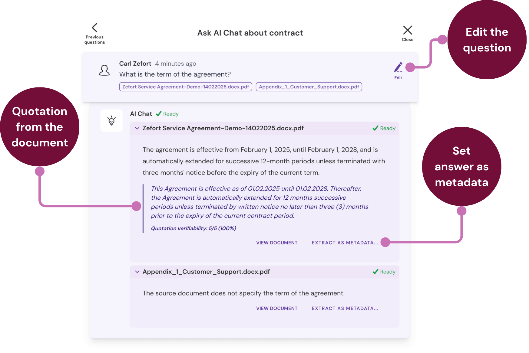 zefort - AI chat answers