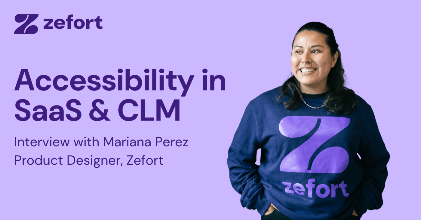 Accessibility in SaaS and CLM
