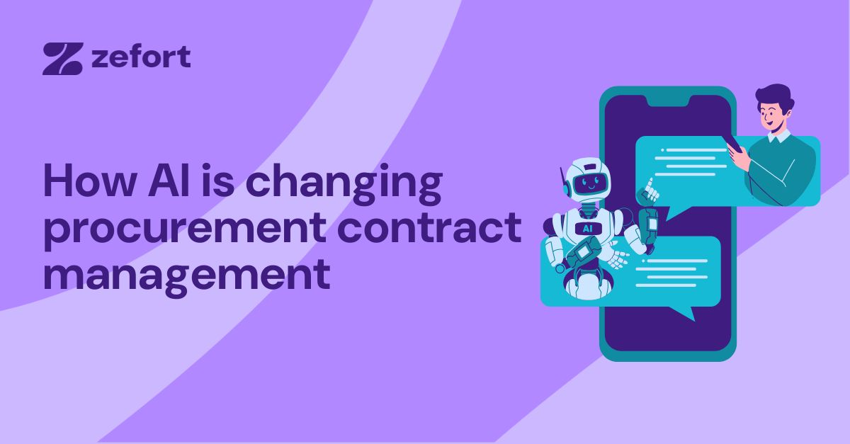 How AI is changing the contract management for procurement teams