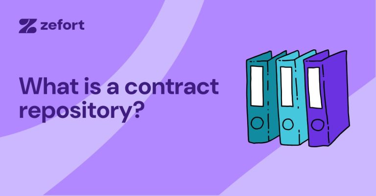 What is a contract repository?