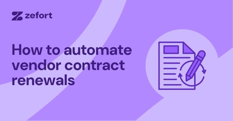 steps to automate vendor contract renewals for efficient management and compliance.