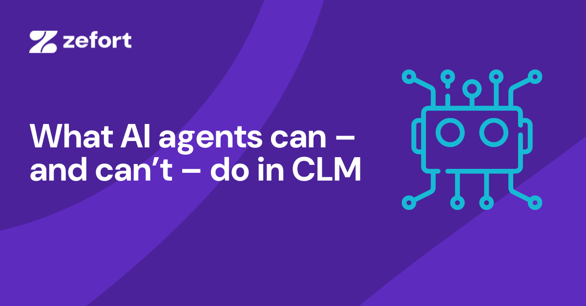 What AI agents can and cant do in CLM