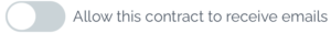 zefort - allow this contract to receive emails