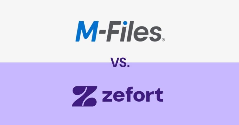 M-Files vs. Zefort: Document management or contract management?